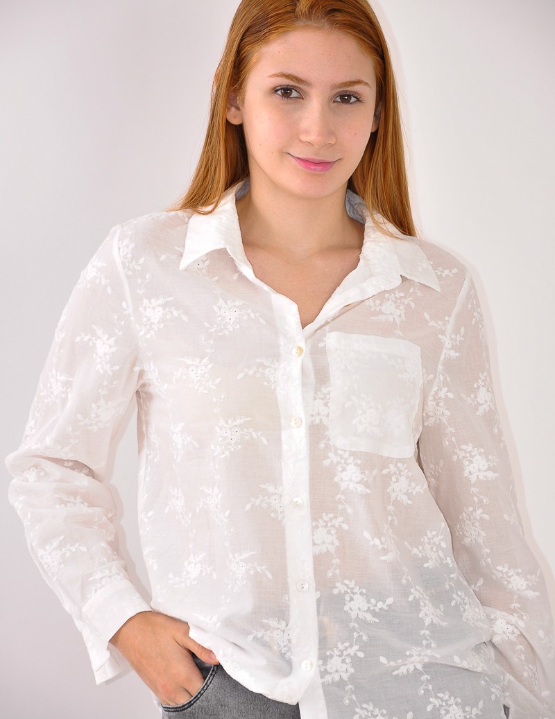 CAMISA BORDADA