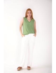 PANTALÓN BASICO ANCHO GOMAS