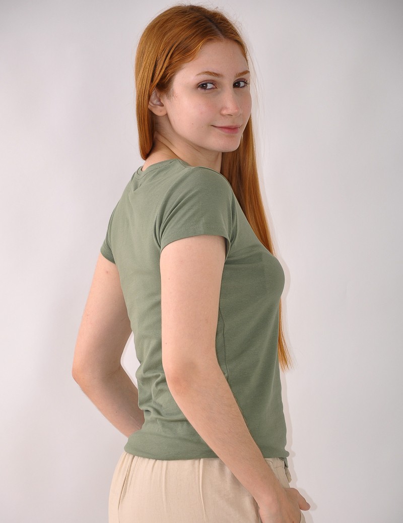 T-SHIRT BASICA CUELLO REDONDO 