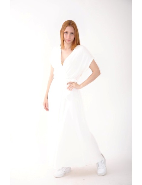 VESTIDO LARGO LISO