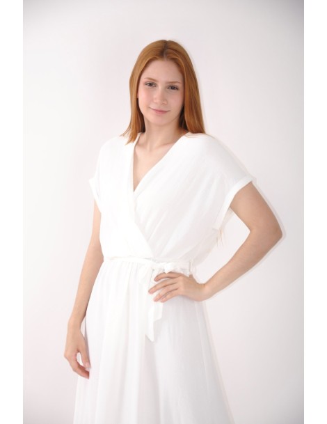 VESTIDO LARGO LISO