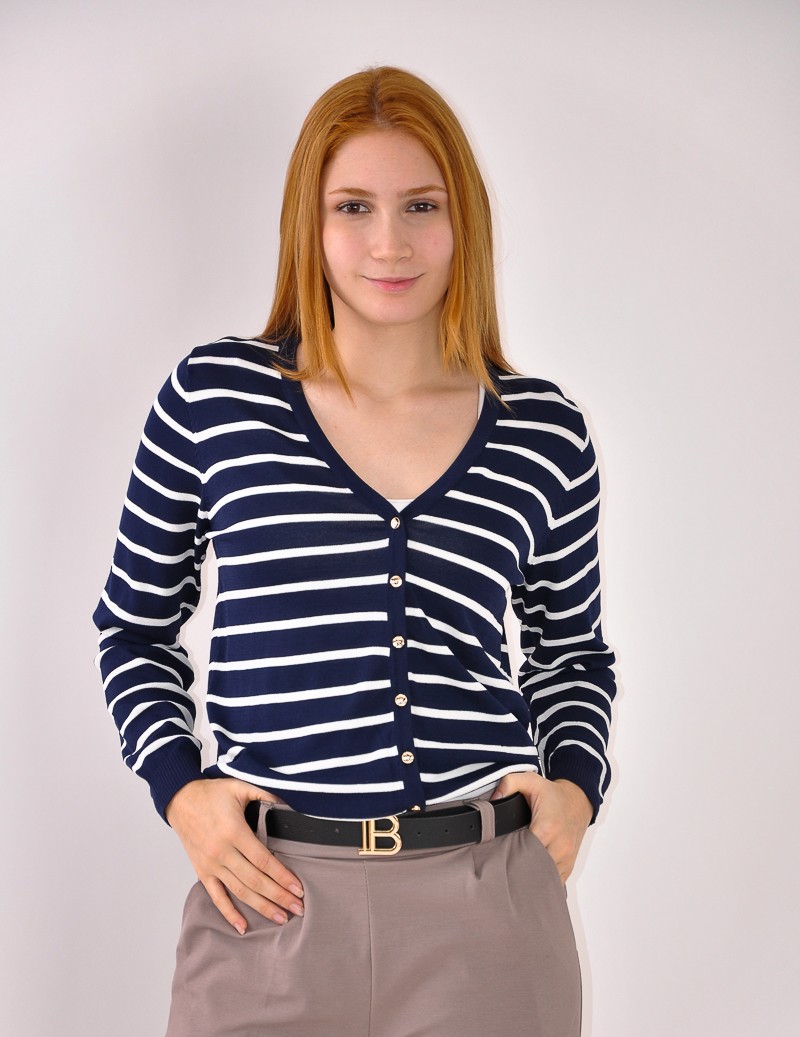 CHAQUETA RAYAS 