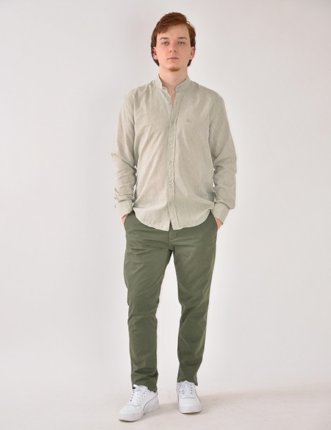 CAMISA M/LARGA C/MAO DE LINO