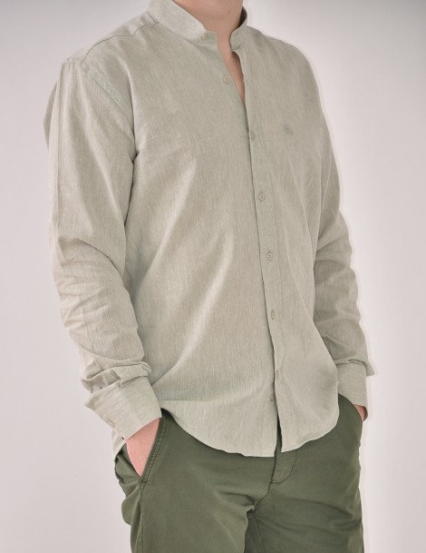 CAMISA M/LARGA C/MAO DE LINO