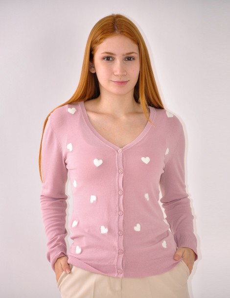 CARDIGAN C/CORAZONES