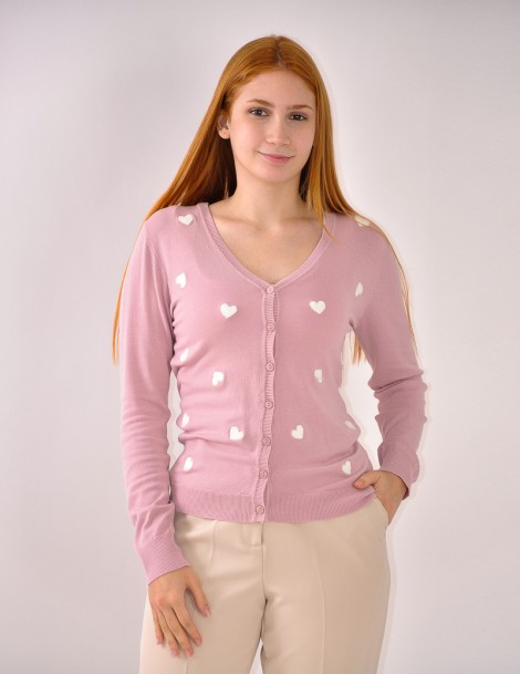 CARDIGAN C/CORAZONES