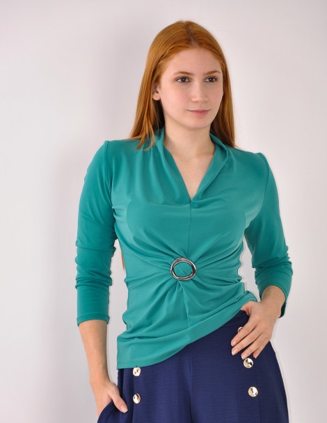 BLUSA PLIEGUES 