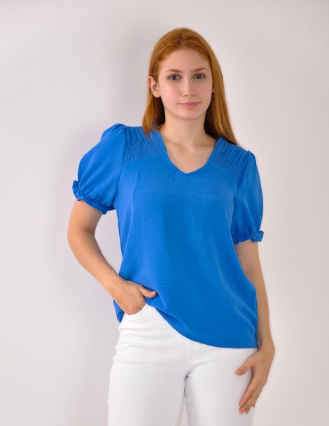 BLUSA CUELLO PICO 