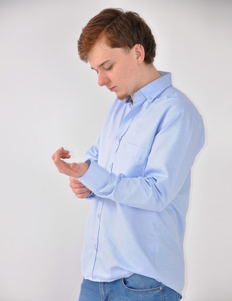 CAMISA LISA M/LARGA OXFORD