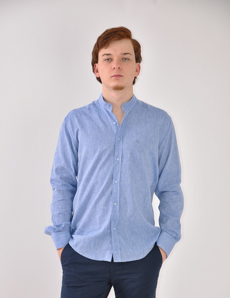 CAMISA M/LARGA C/MAO DE LINO