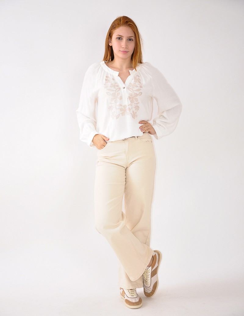 BLUSA BORDADA