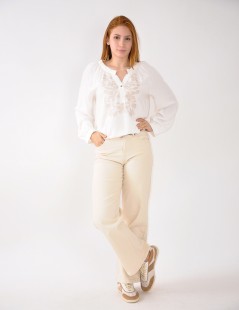BLUSA BORDADA 