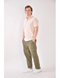 PANTALÓN LINO CARGO