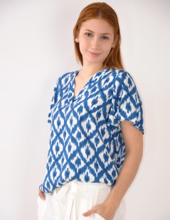 BLUSA CUELLO PICO 