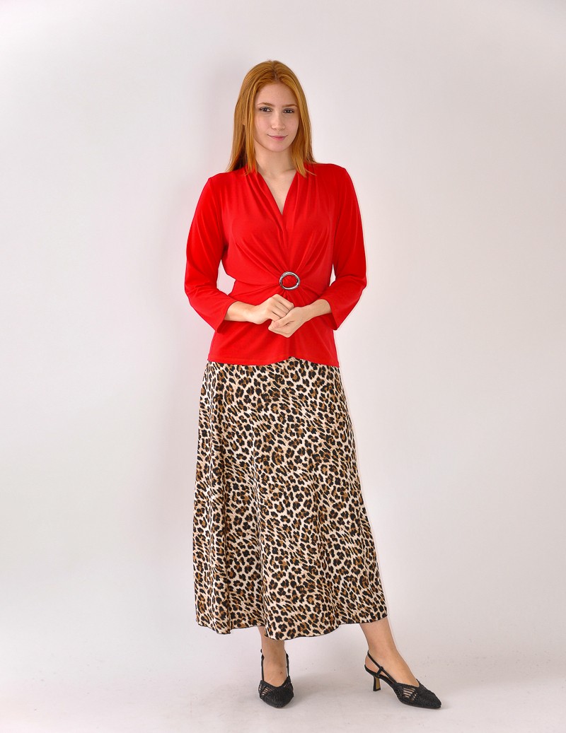 SAIA ESTAMPADA ANIMAL 