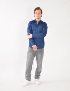 CAMISA M/LARGA POPELINE