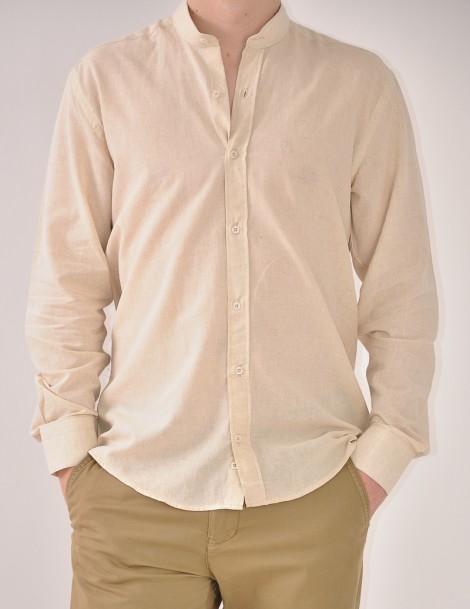CAMISA M/LARGA C/MAO DE LINO