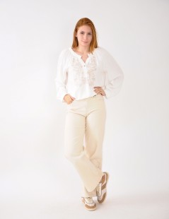 PANTALON PIERNA ANCHA