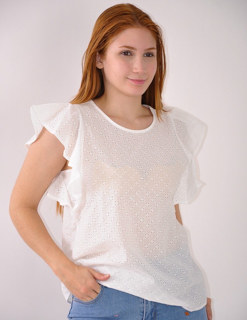 BLUSA BORDADA