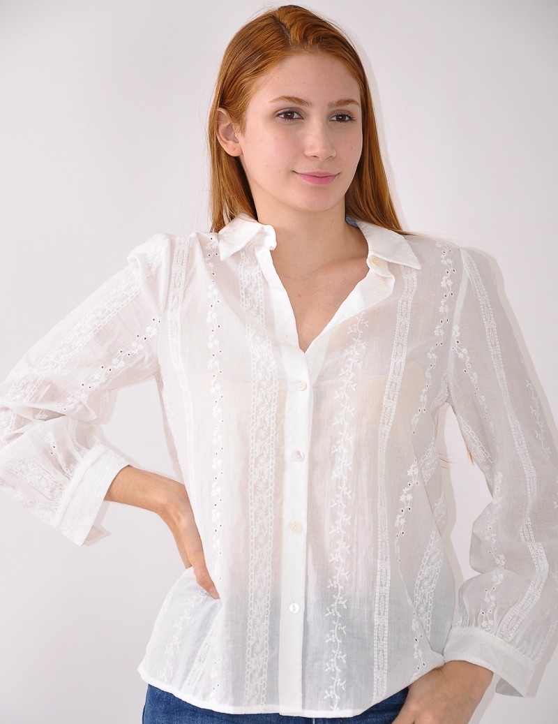 CAMISA BORDADA