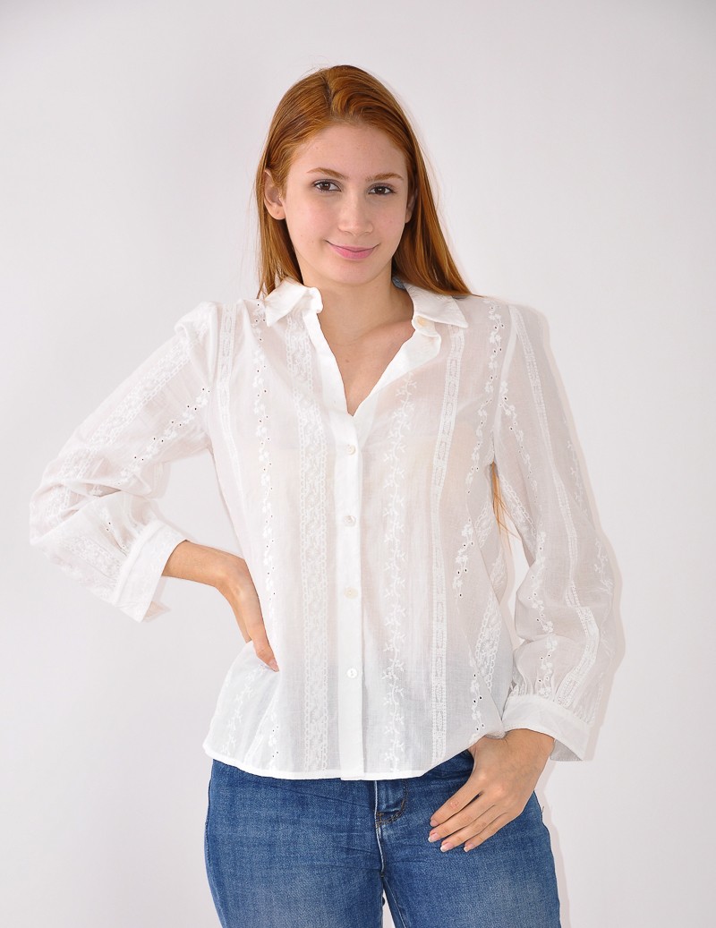 CAMISA BORDADA