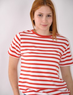 CAMISETA ESTAMPADA RAYAS 