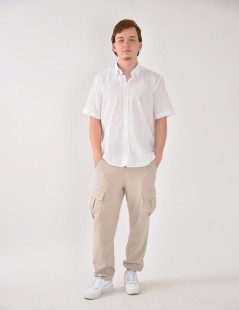 PANTALÓN LINO CARGO
