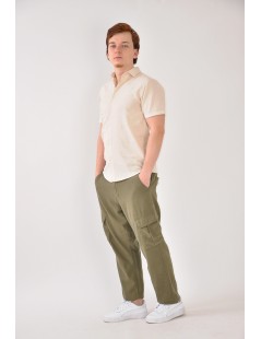 CAMISA LINO M/CORTA 