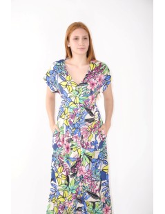 VESTIDO LARGO ESTAMPADO