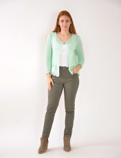 CHAQUETA PUNTO C/1 BOTÓN 