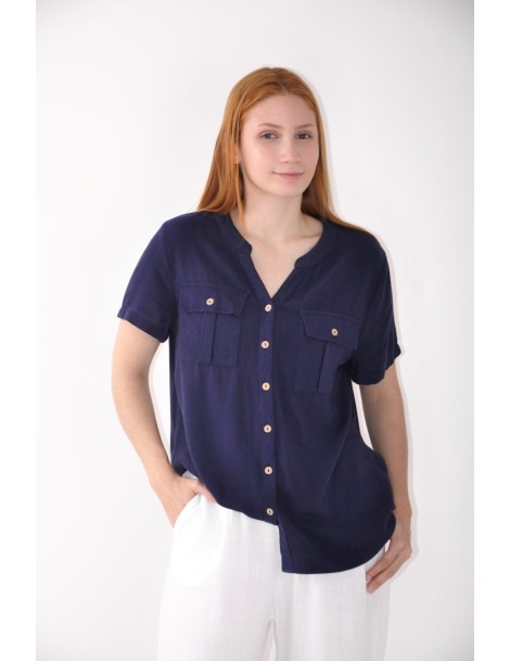 CAMISA LINO M/CORTA