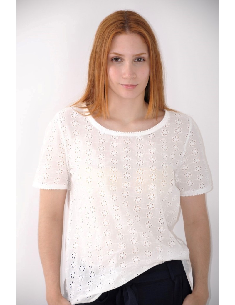 BLUSA BORDADA
