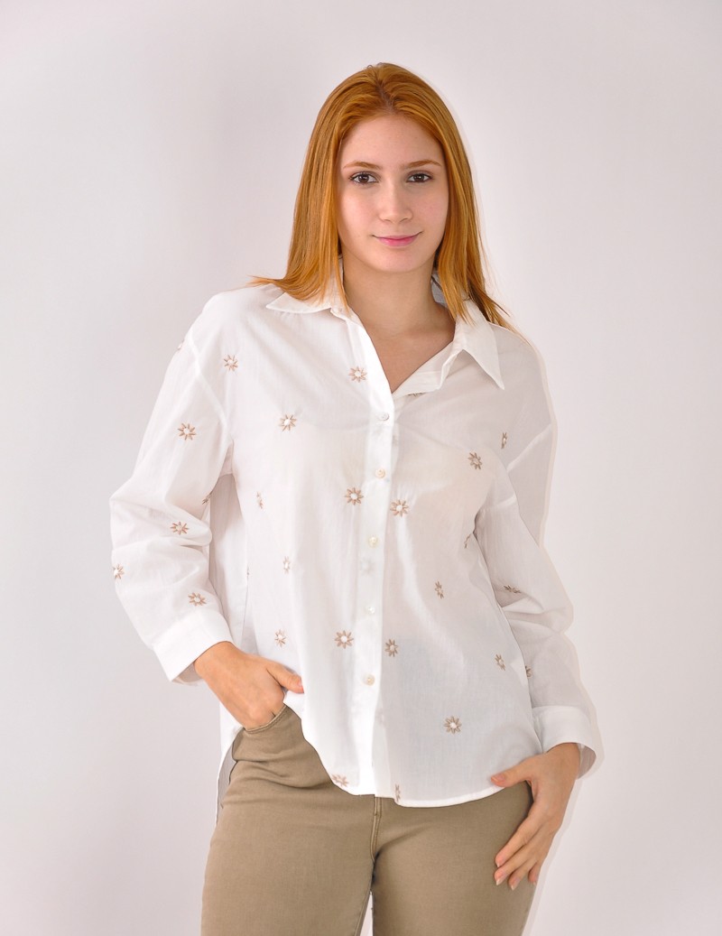 CAMISA BORDADA