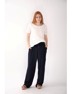 PANTALÓN FLUIDO LAZO ESTAMPADO