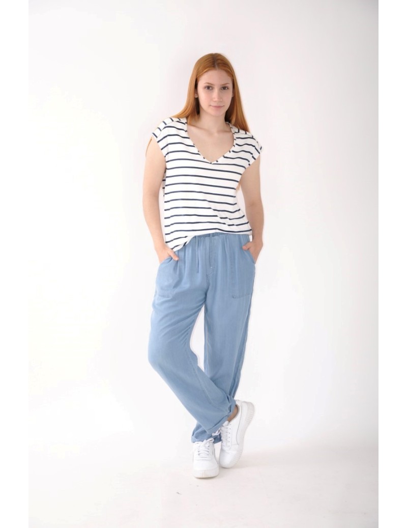 PANTALÓN TOBILLERO DENIM