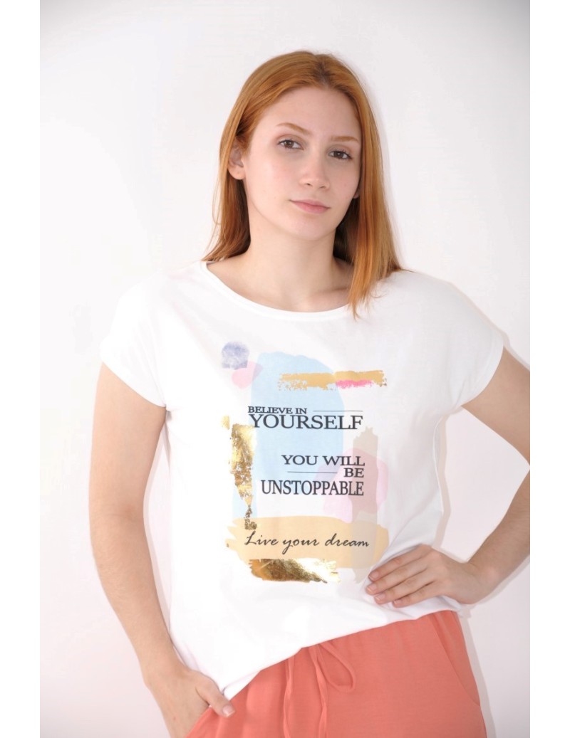 CAMISOLA ESTAMPADA