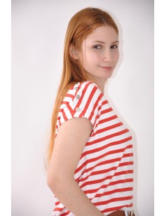 CAMISETA KIMONO RAYAS 