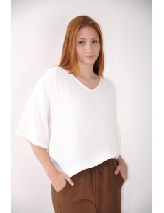 BLUSA CUELLO PICO