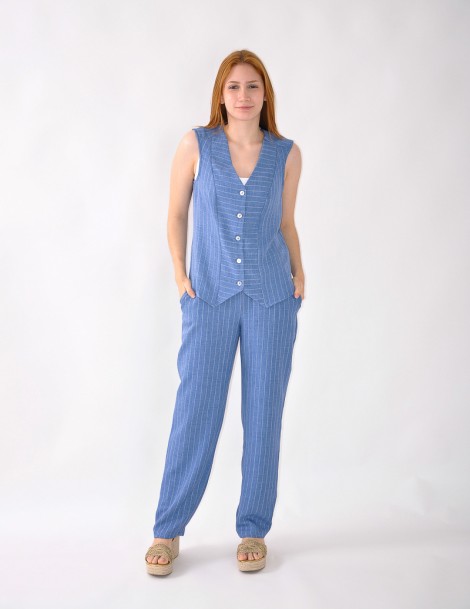 CALÇA DE RISCAS