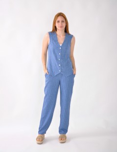 CALÇA DE RISCAS