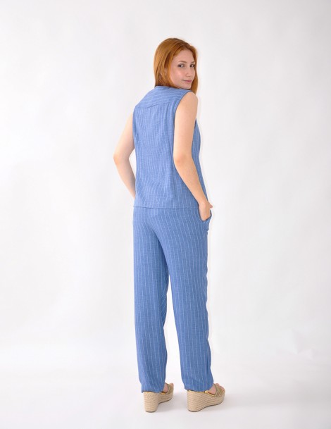 CALÇA DE RISCAS