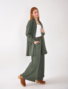 PANTALÓN ANCHO PINZAS C/CINTURÓN