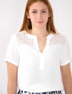 BLUSA GOLA EM BICO