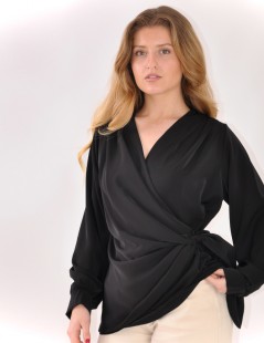 BLUSA CON NUDO 