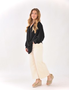 BLUSA CON NUDO 