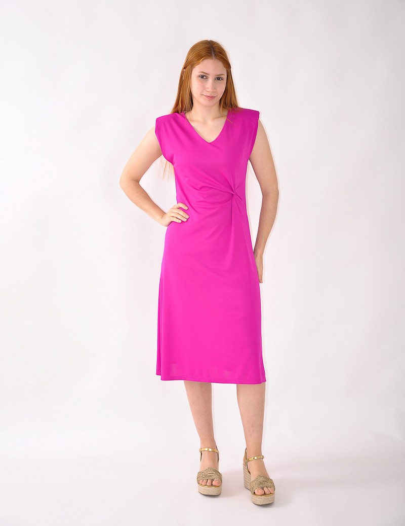 VESTIDO LISO NUDO 