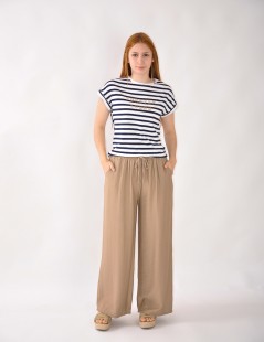 CAMISOLA ESTAMPADA C/RISCAS
