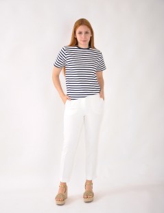 CAMISOLA ESTAMPADA C/RISCAS