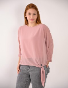 BLUSA COM NÓ