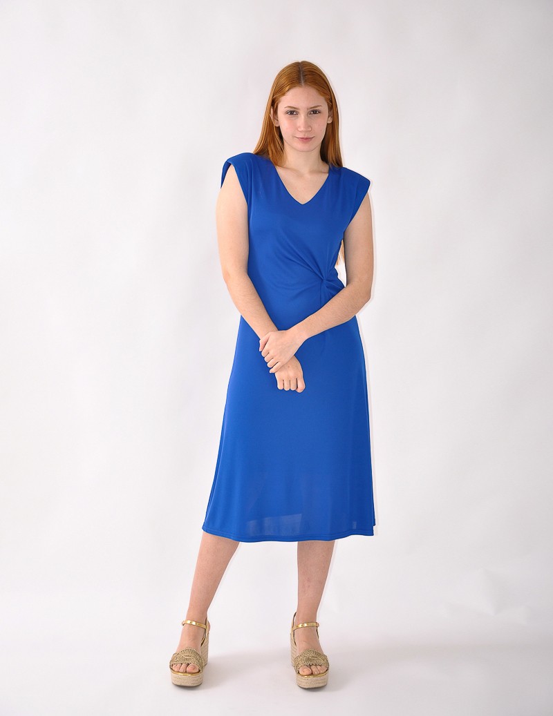 VESTIDO LISO NUDO 